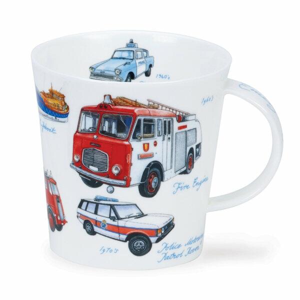 Dunoon Cairngorm Shape Mug - Emergency Services - Boxed