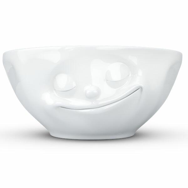 FiftyEight Products Bowl 350ml White - Happy