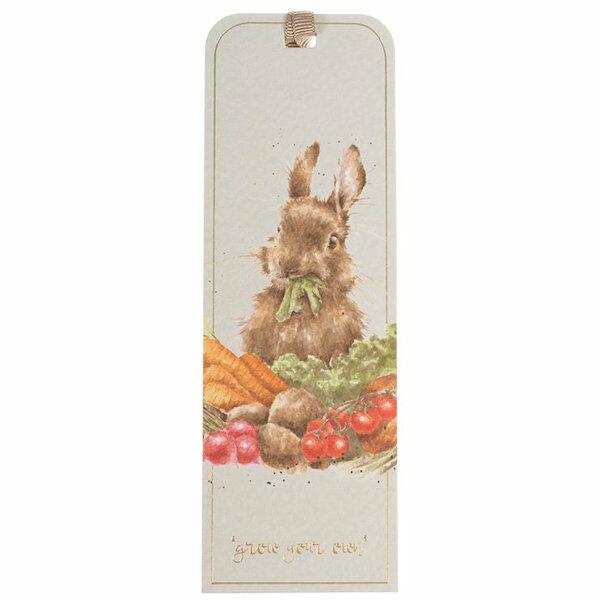Wrendale Designs Bookmark - Rabbit Grow Your Own