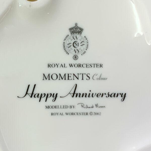 Royal Worcester Moments - Happy Anniversary - Colour