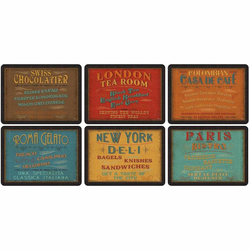 Pimpernel Lunchtime Placemats Set of 6