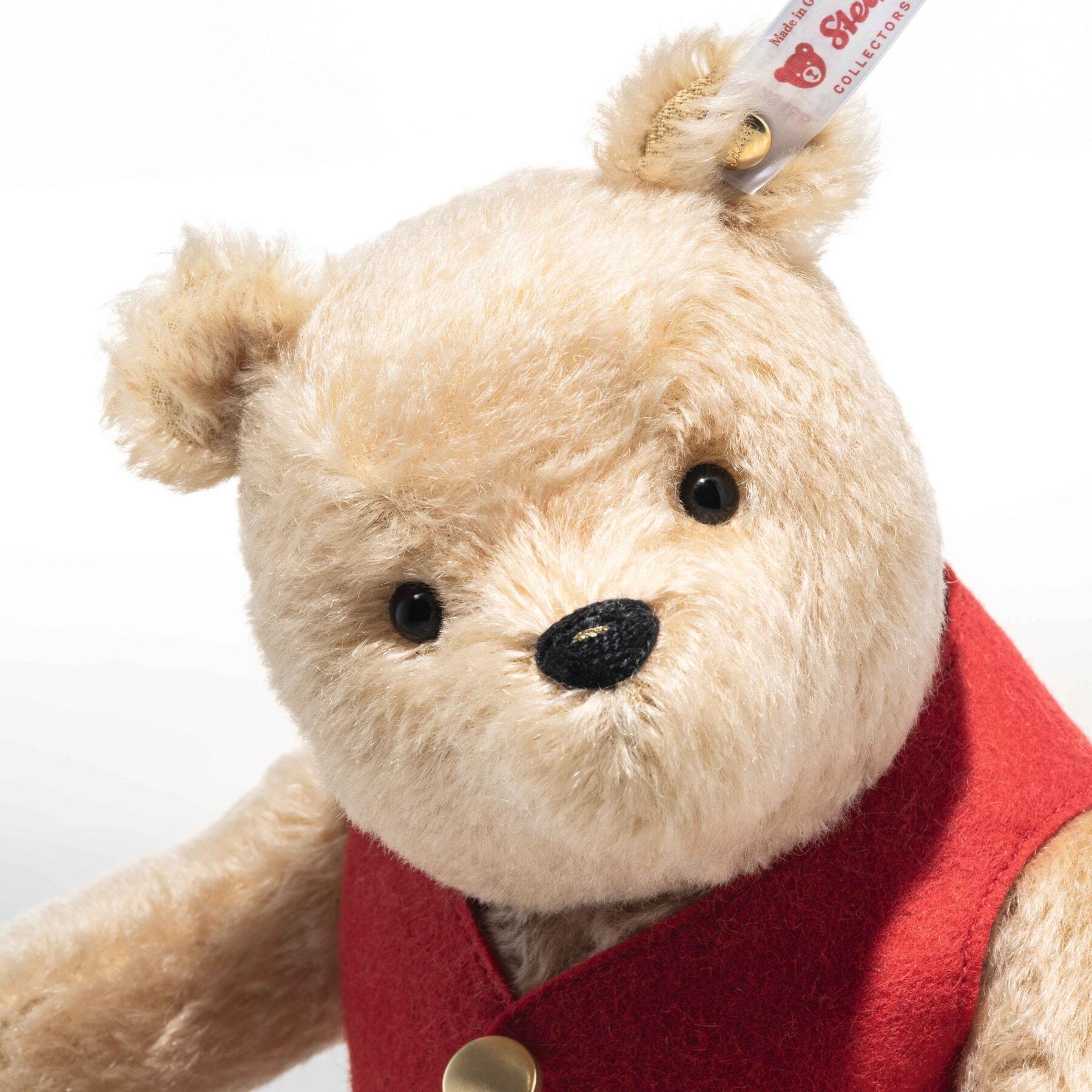 Steiff Disney Winnie the Pooh 20cm 100th Anniversary with Melody