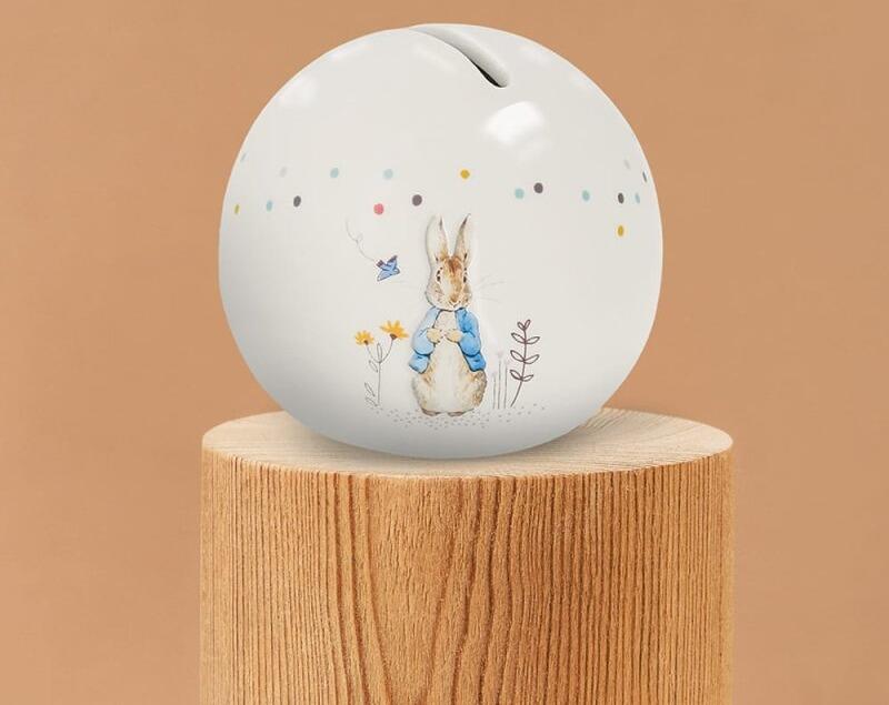 Beatrix Potter - Peter Rabbit Money Bank - Sphere 9cm