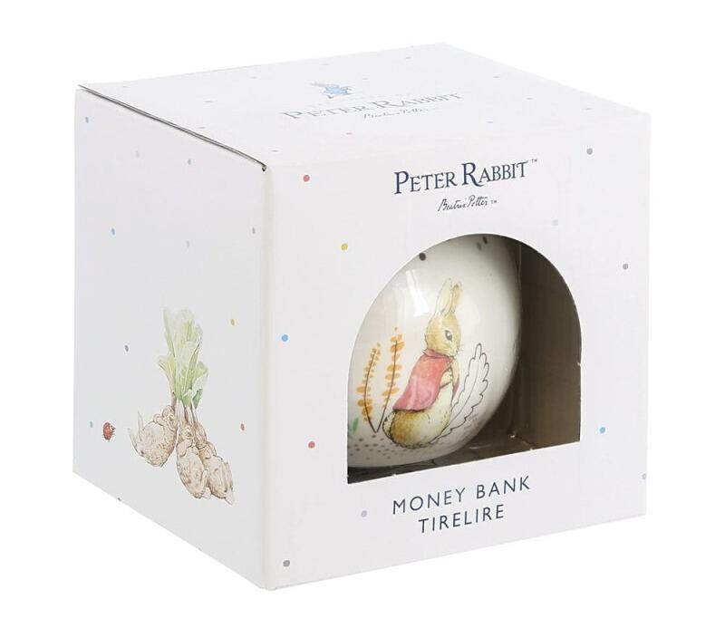 Beatrix Potter - Flopsy Bunny Money Bank - Sphere 9cm