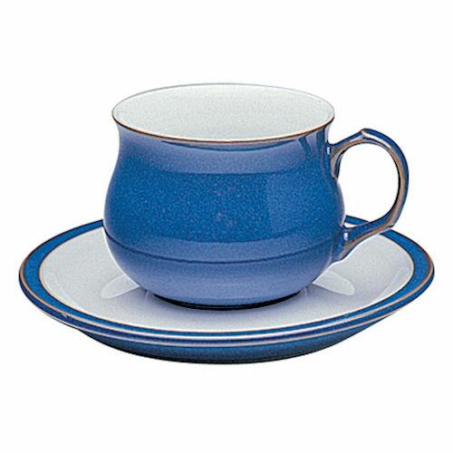 Denby Imperial Blue Tea / Coffee Cup & Saucer