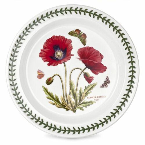 Portmeirion Botanic Garden Plate 25cm 10 inch - Poppy