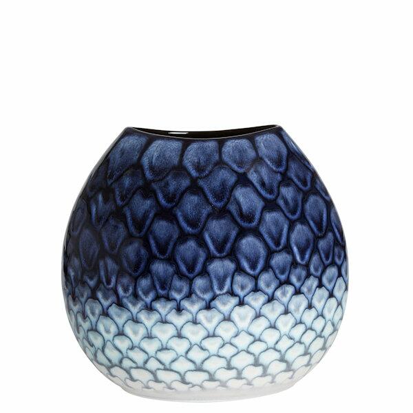 Poole Pottery Ocean 26cm Purse Vase