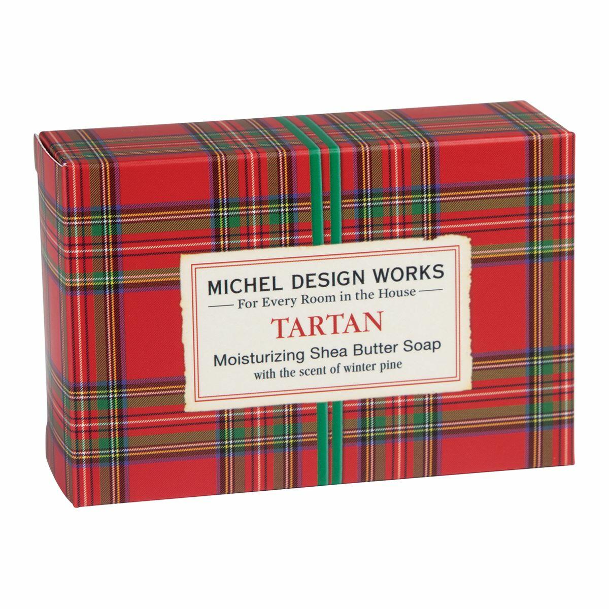 Michel Design Works - Tartan Soap Bar 4.5oz Boxed