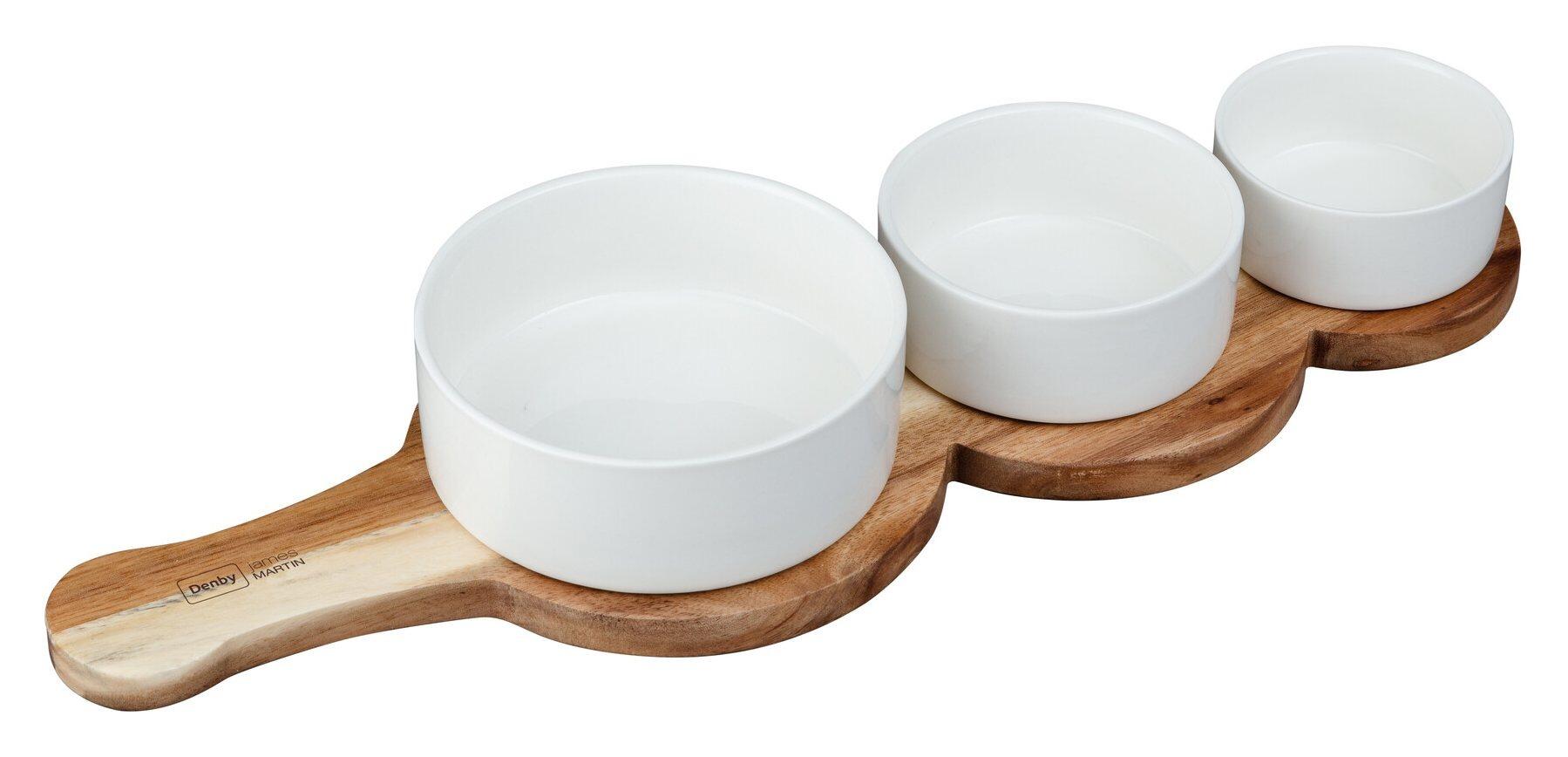 Denby James Martin 4 Piece Bowl Paddle Kit