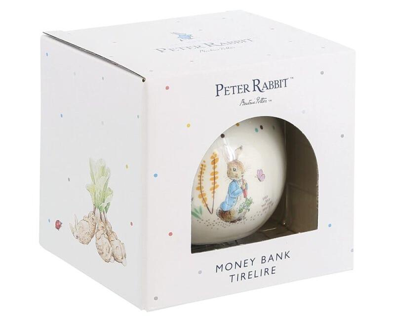 Beatrix Potter - Peter Rabbit Money Bank - Sphere 9cm