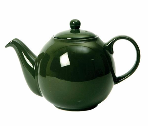 London Pottery Globe Teapot 6 Cup Green