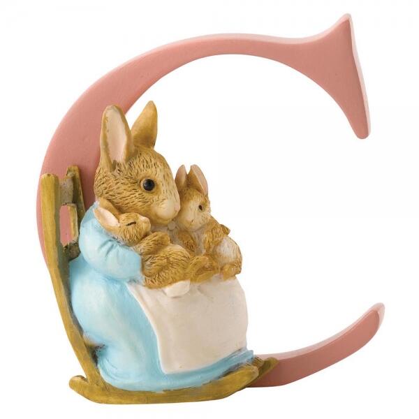 Beatrix Potter - Alphabet Letter C - Mrs Rabbit & Bunnies