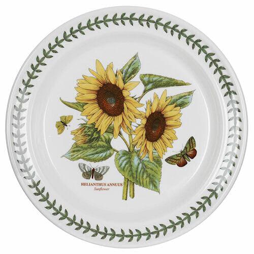 Portmeirion Botanic Garden Plate 25cm 10 inch - Sunflower