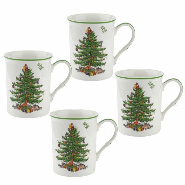 Spode Christmas Tree - Mug 12oz Set of 4