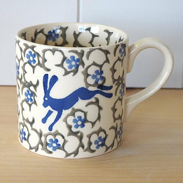 Peregrine Creamware - Blue Hare Mug Regular