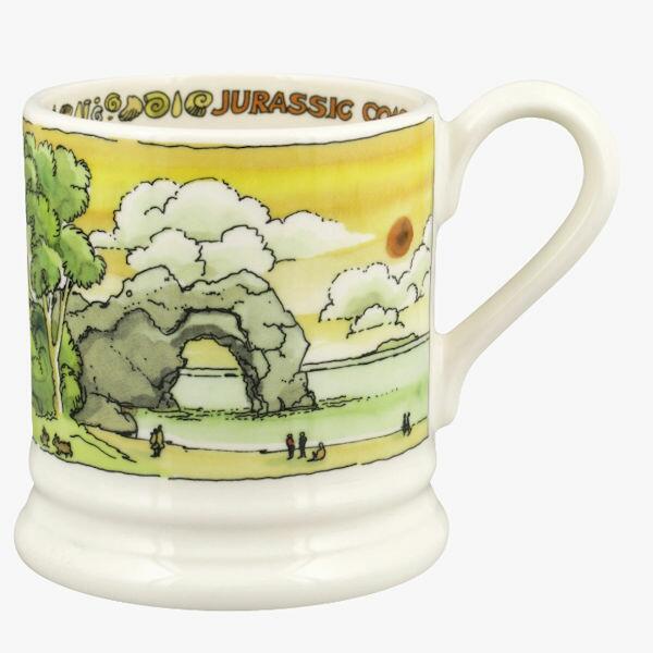 Emma Bridgewater Landscapes Of Dreams Jurassic Coastline Half Pint Mug