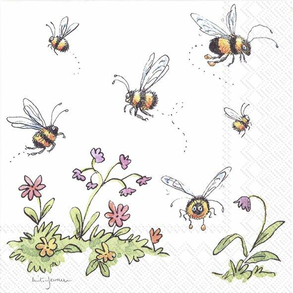 ihr Save The Bees Paper Guest Towels