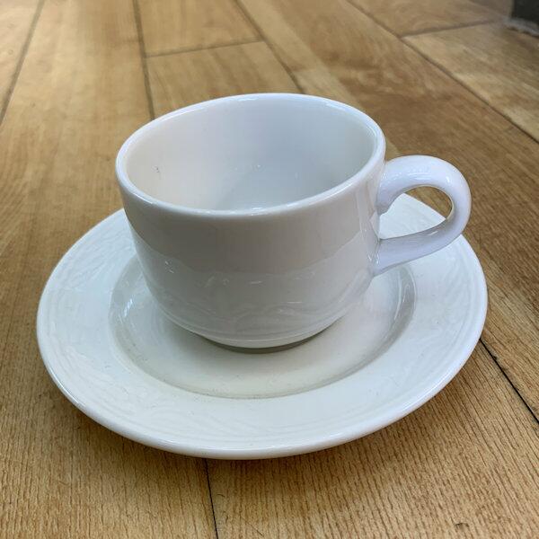 Royal Doulton Hotel Porcelain Small Espresso Cup & Saucer