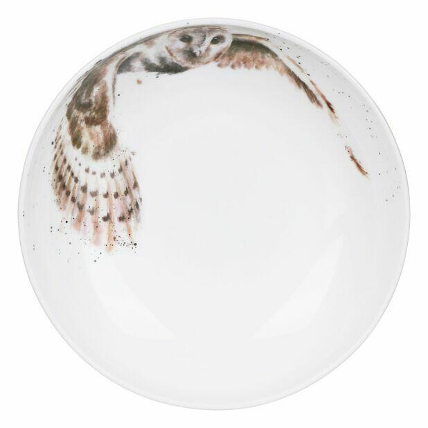 Wrendale - Pasta Bowl 22cm - Owl