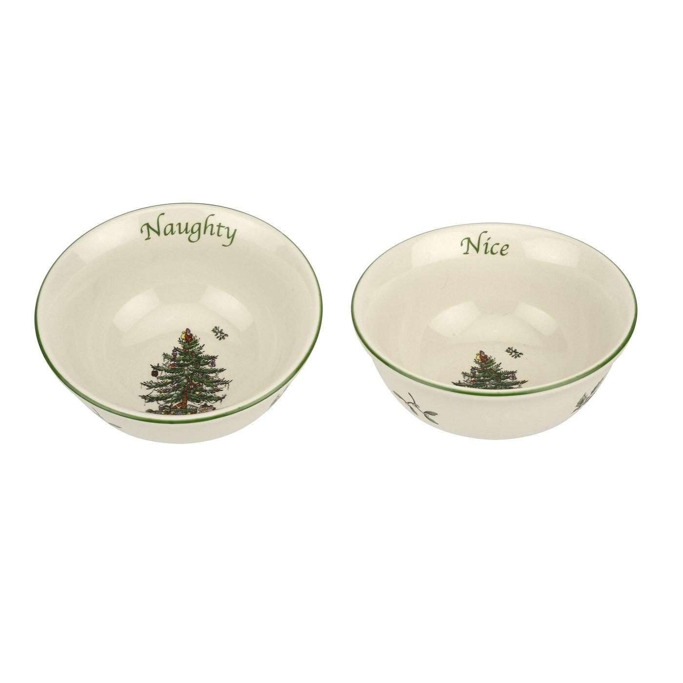 Spode Christmas Tree - Dip Bowls 10cm Set of 2