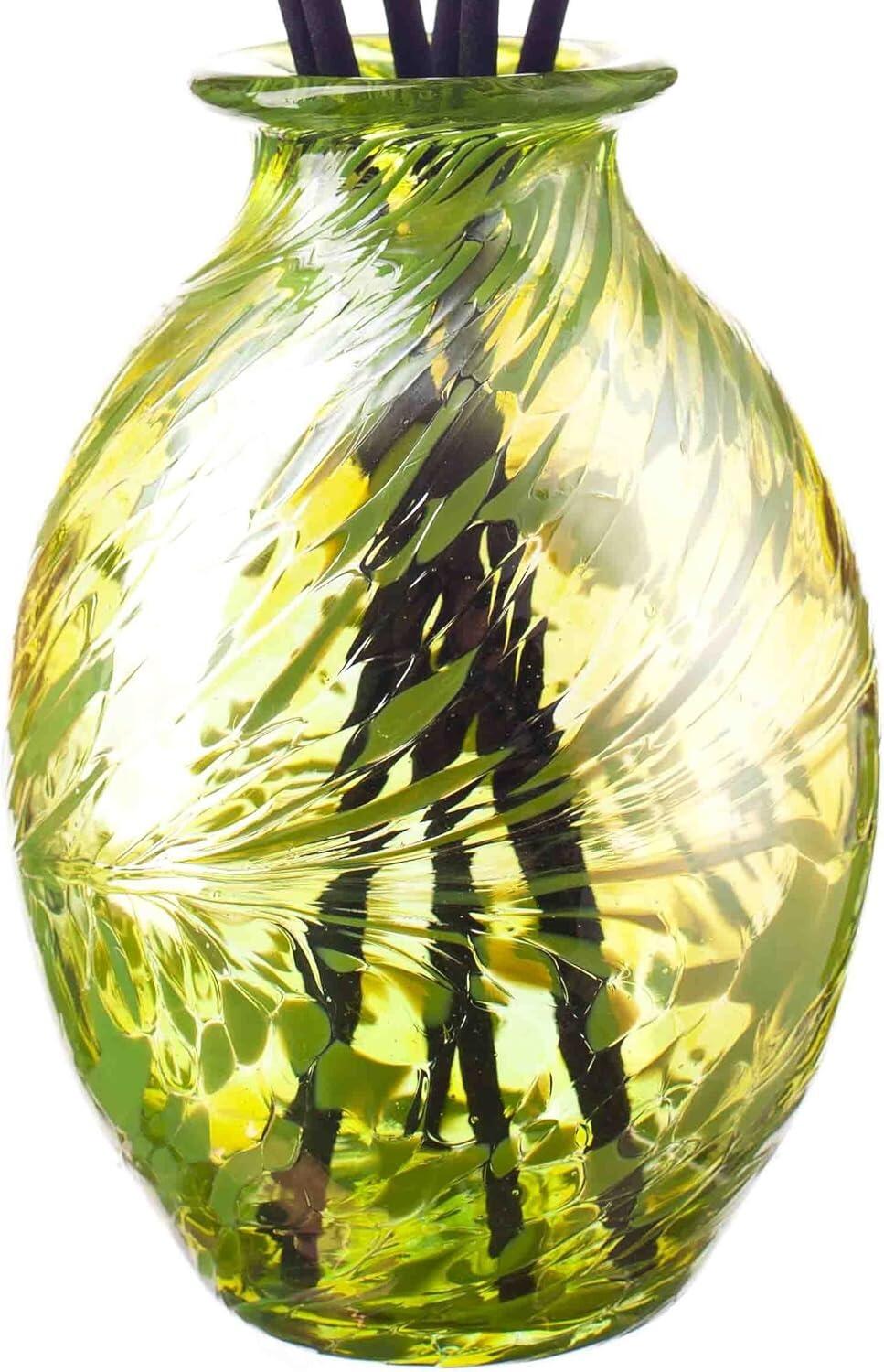 Birthstone Bud Vase / Reed Diffuser with Reeds 14cm - August