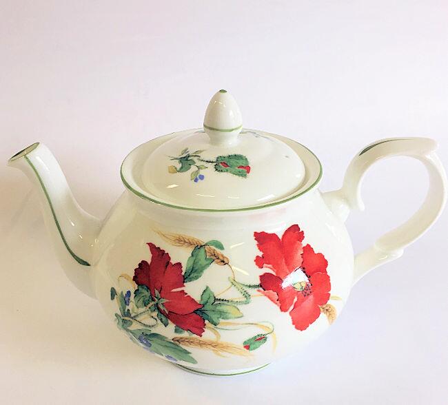 Duchess China Poppies - Teapot Medium 4 cup