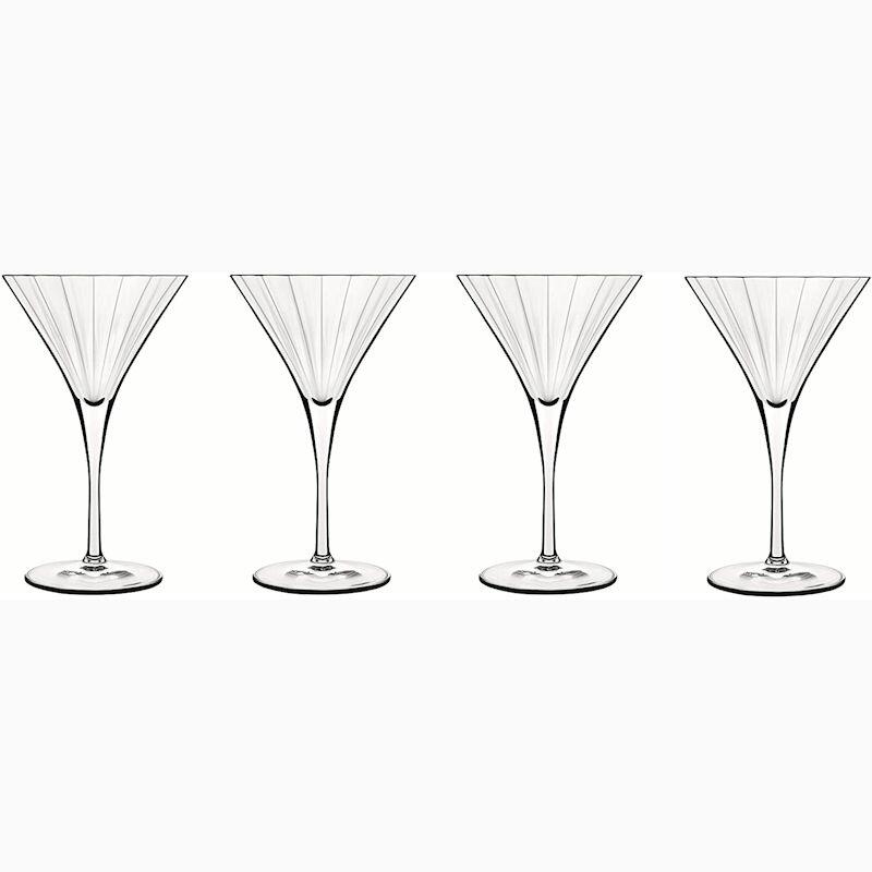 Luigi Bormioli Bach Martini Glasses 260ml C437 Set of 4