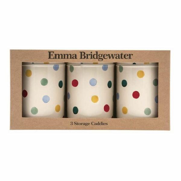 Emma Bridgewater Polka Dot - Tins - Set of 3 Caddies
