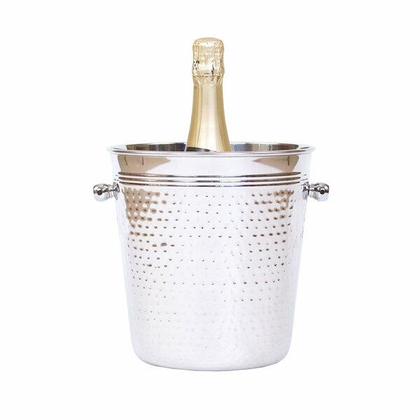 Elegant Champagne Bucket Hammered