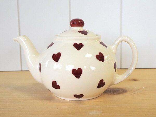 Peregrine Creamware - Queen of Hearts Teapot Tiny