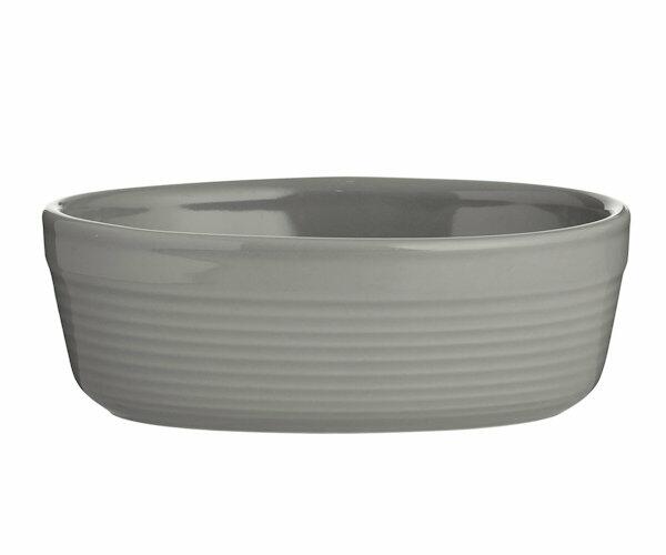 William Mason Oval Dish 17cm Grey