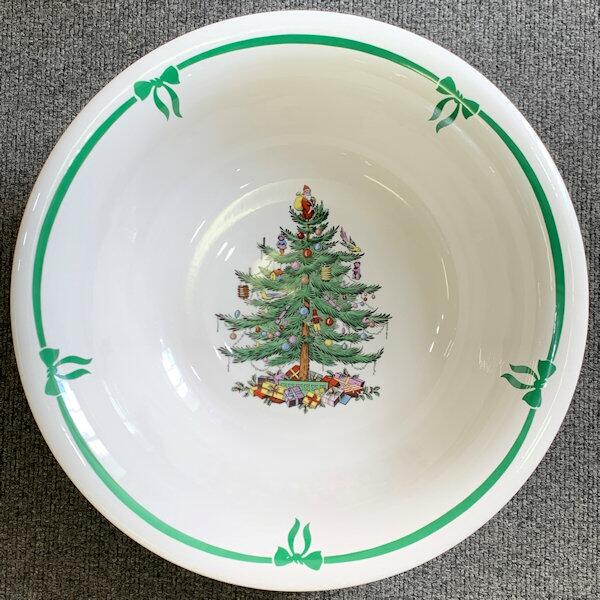 Spode Christmas Tree - Large Footed Punch Bowl 37cm x 15.5cm
