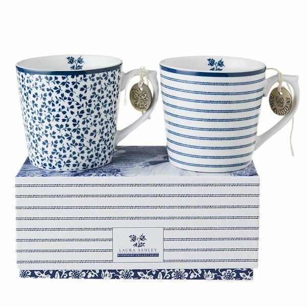 Laura Ashley Blueprint - Mini Mugs Gift Boxed Set of 2