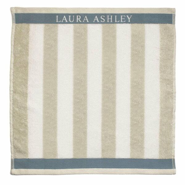 Laura Ashley Kitchen Towel Terry Cobblestone Stripe Vertical