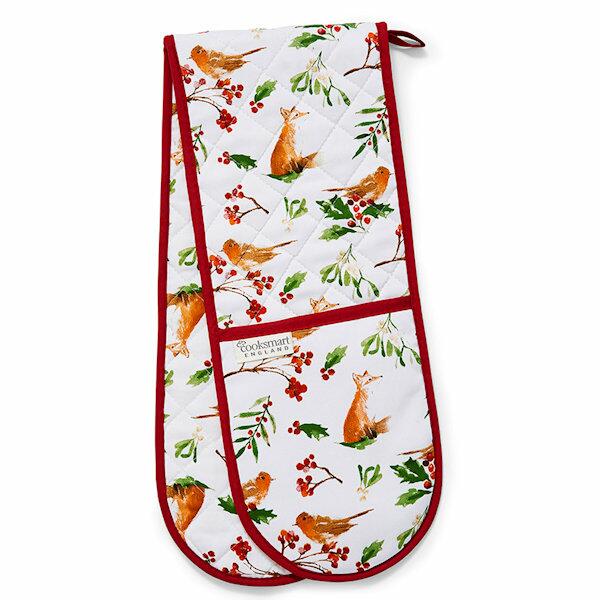 Cooksmart Christmas A Winters Tale Double Oven Gloves