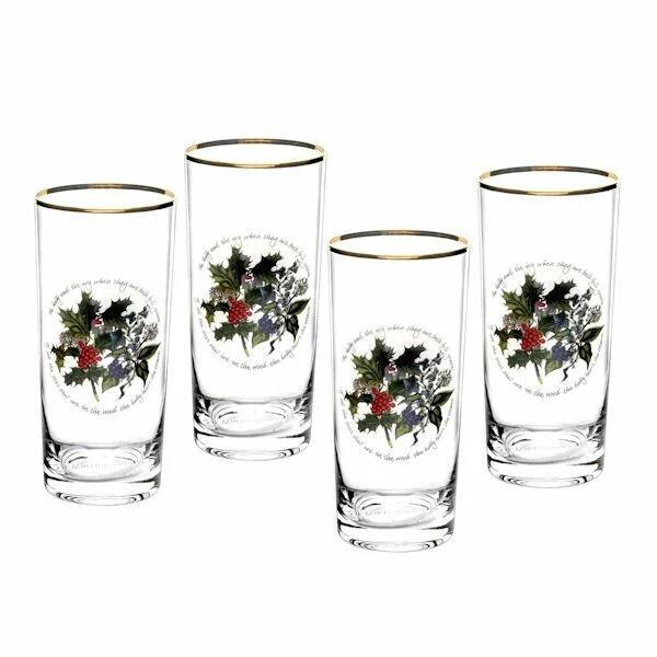 Portmeirion The Holly & The Ivy Glasses