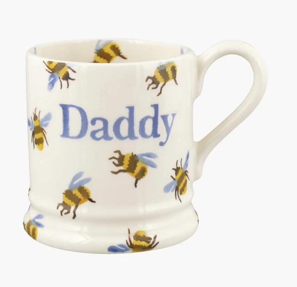 Emma Bridgewater Bumblebee Mummy 1/2 Pint Mok - Handgemaakt Engels Aardewerk