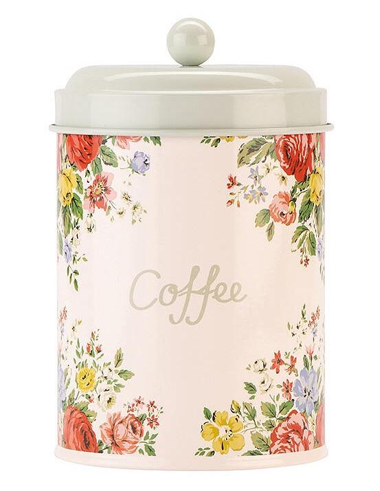 Cath Kidston Feels Like Home Storage Canister - Coffee