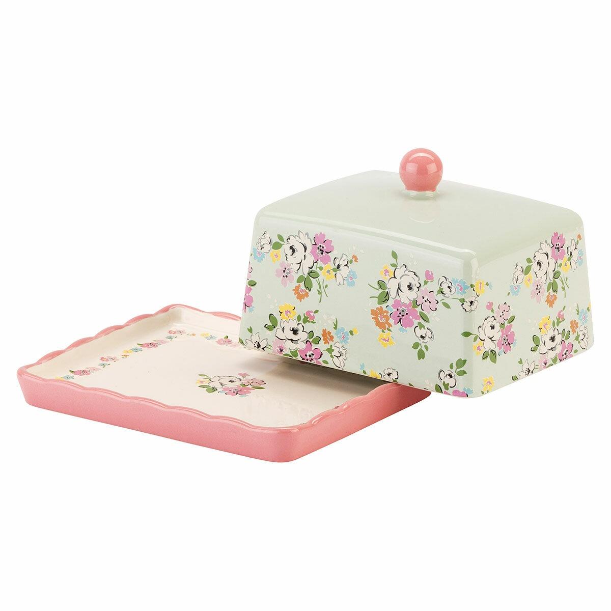 Cath Kidston Feels Like Home Butter Dish