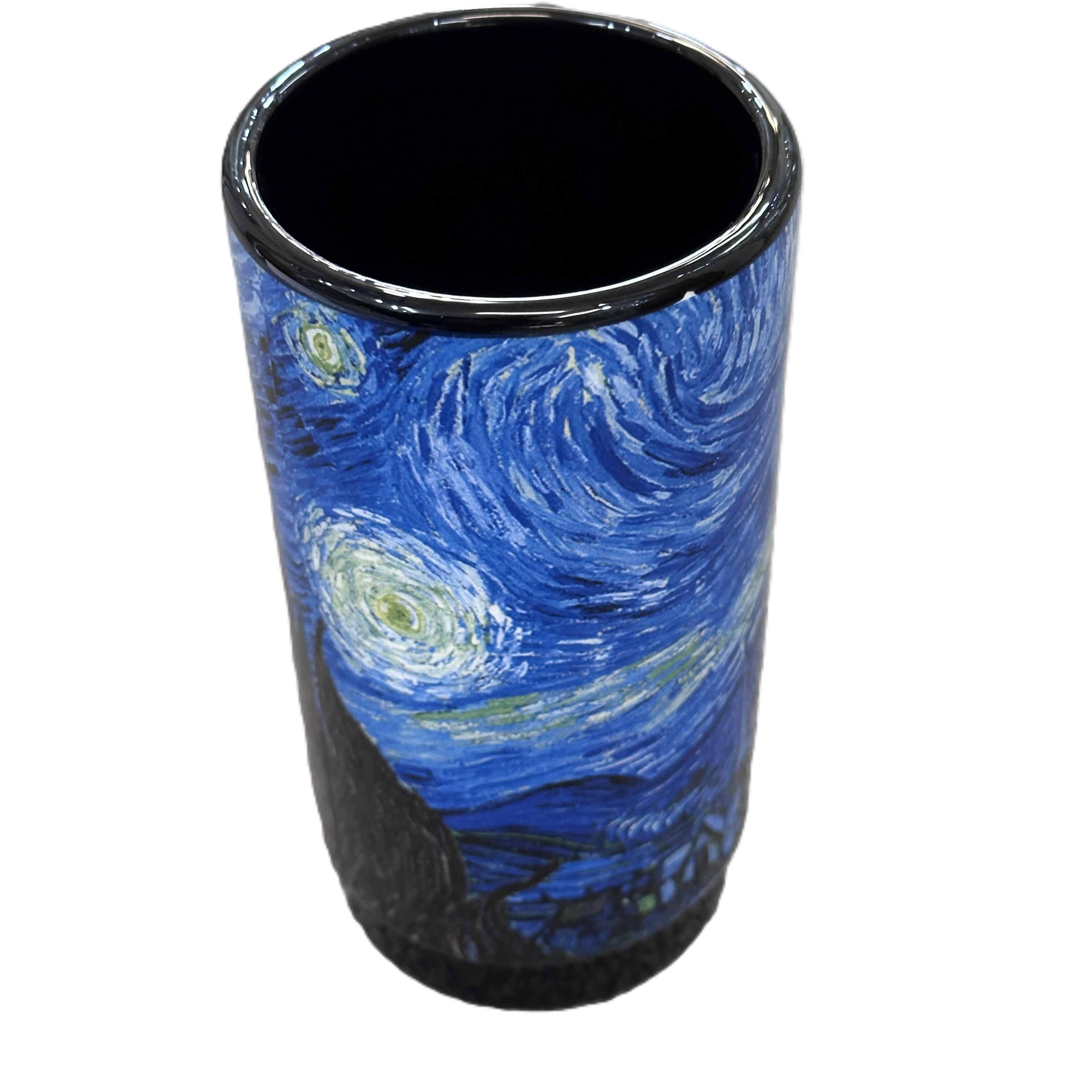 Van Gough -Starry Night - Medium Pot or Pen Holder 16cm