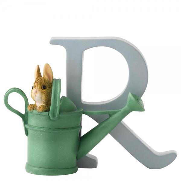 Beatrix Potter - Alphabet Letter R - Peter Rabbit in Watering Can