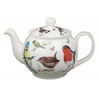 Roy Kirkham Classic 6 Cup Tea Pot Garden Birds