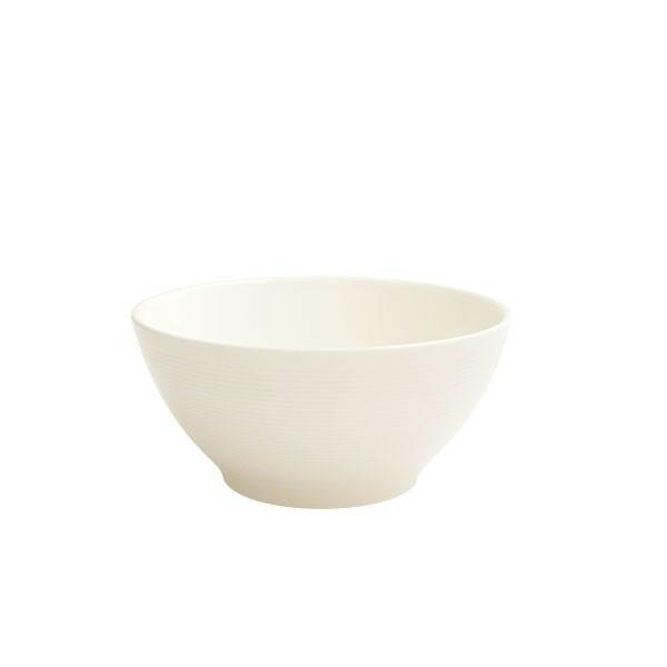 Fairmont & Main White Linen Cereal Bowl