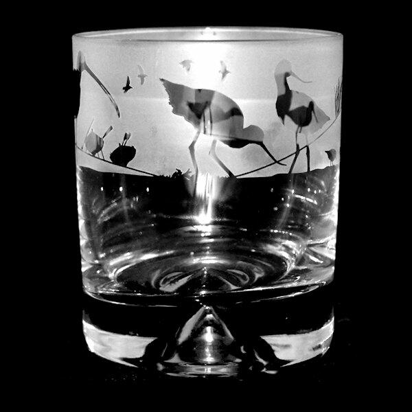 Animo Glass - Wading Birds Whisky Tumbler