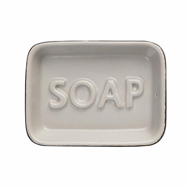 T&G - Ocean Soap Dish Grey