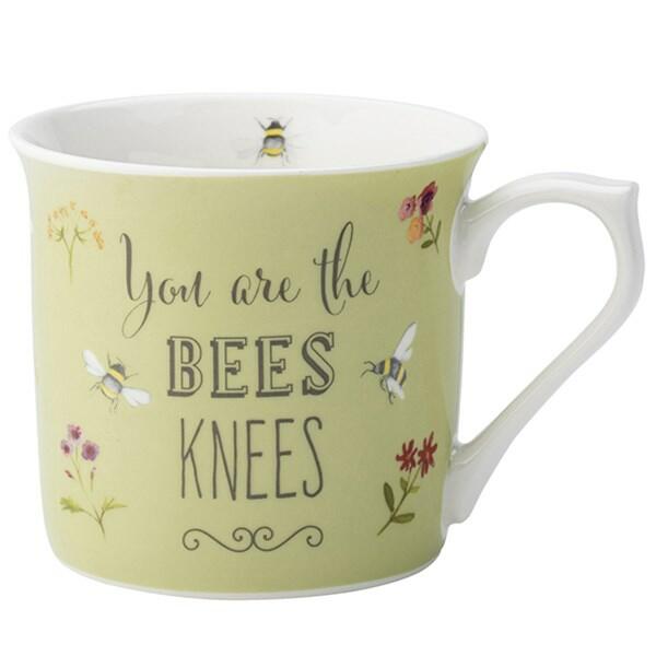 Bee Happy -  Mug - Bees Knees - Green