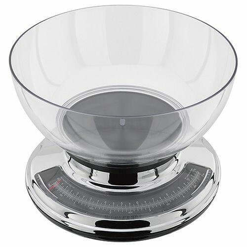 Judge 5kg Chrome Kitchen Scale with Clear Bowl