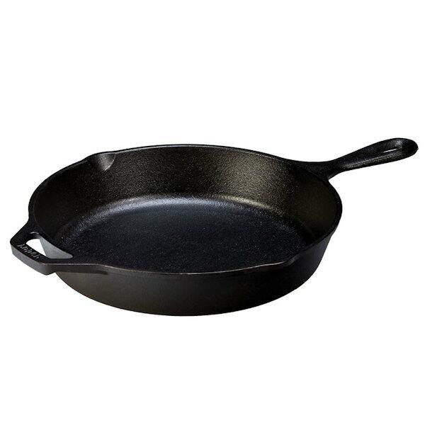 Lodge Round Cast Iron Skillet with Handle 10.25in 27cm