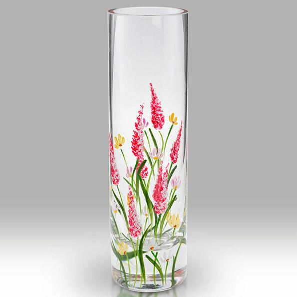 Nobile Glass Cerise Elysian Bud Vase 19.5cm