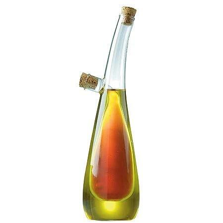 Typhoon World Foods Tear Drop Glass Duo Oil & Vinegar Drizzler